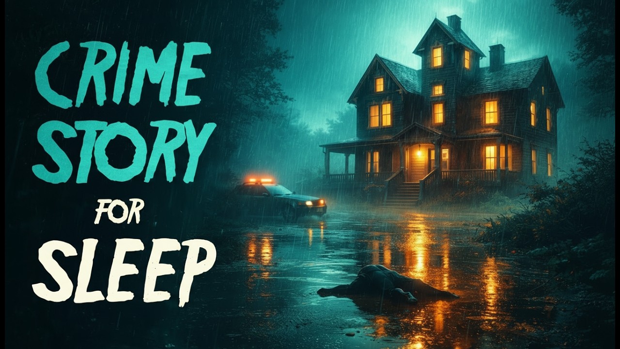 True Crime Stories for Sleep with Rain Sounds | Relaxing Crime Documentary for Deep Sleep | vol.1