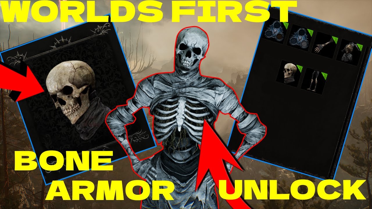WORLDS FIRST BONE ARMOR UNLOCK!? Is This The COOLEST Armor In The Game?? - Lords of The Fallen