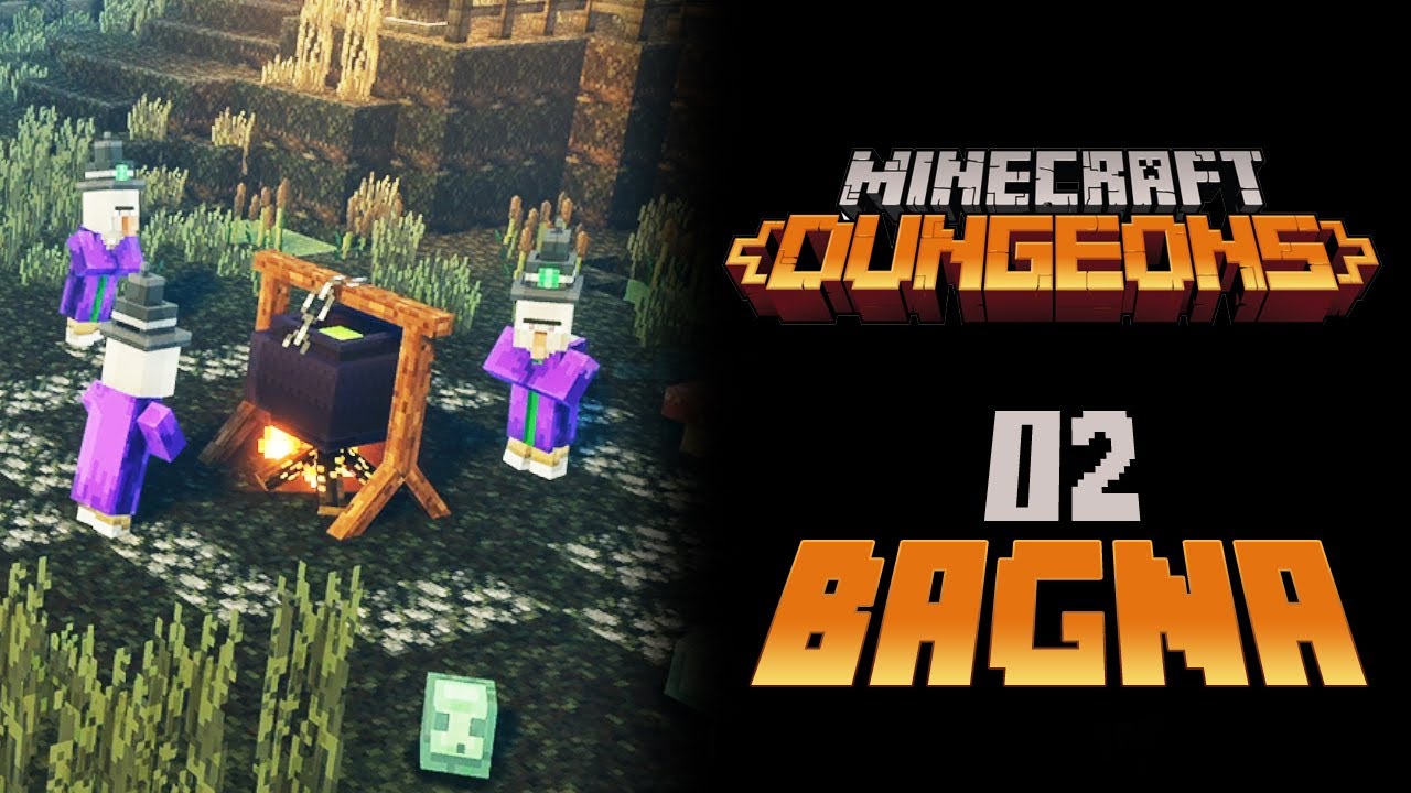 Minecraft Dungeons PL E02 Błotniste Bagna!