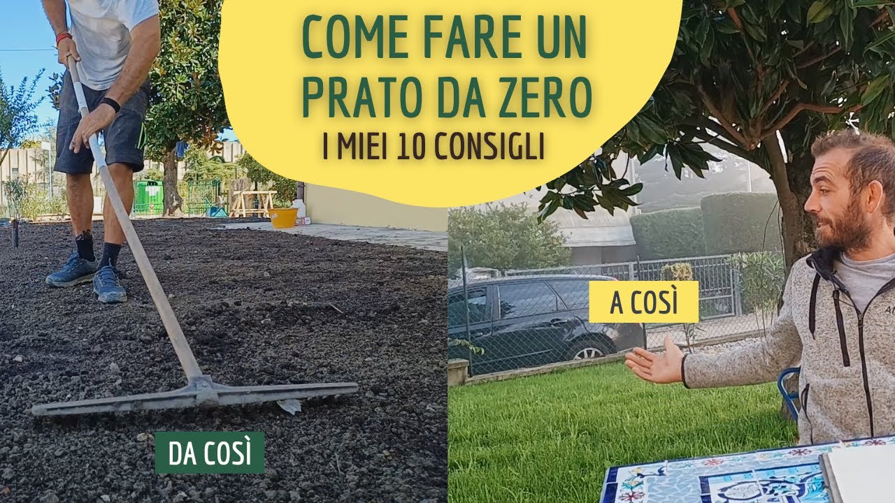 Come realizzare un prato da zero: i miei 10 consigli