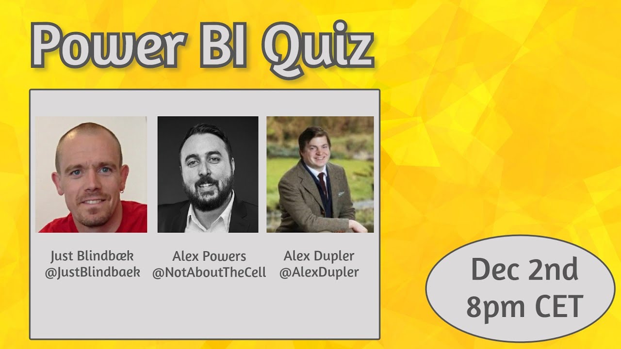Power BI Quiz with Two Alex
