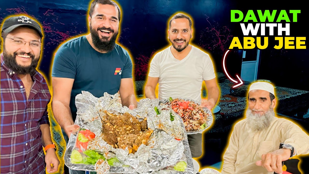 Abbu ke sath bakrey ki dawat me chale gae 🐐🍱
