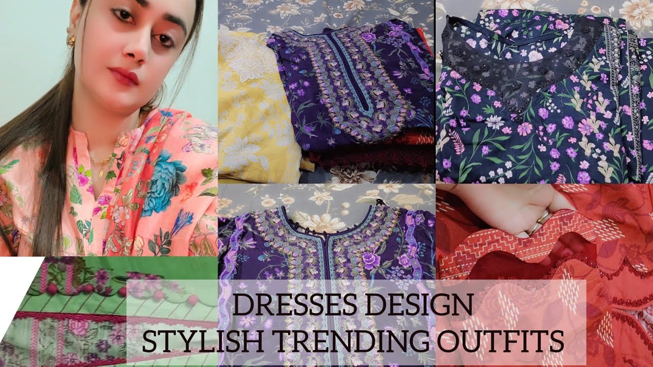 How to design your stylish trending dresses design || finally kapry stitch ho gy 