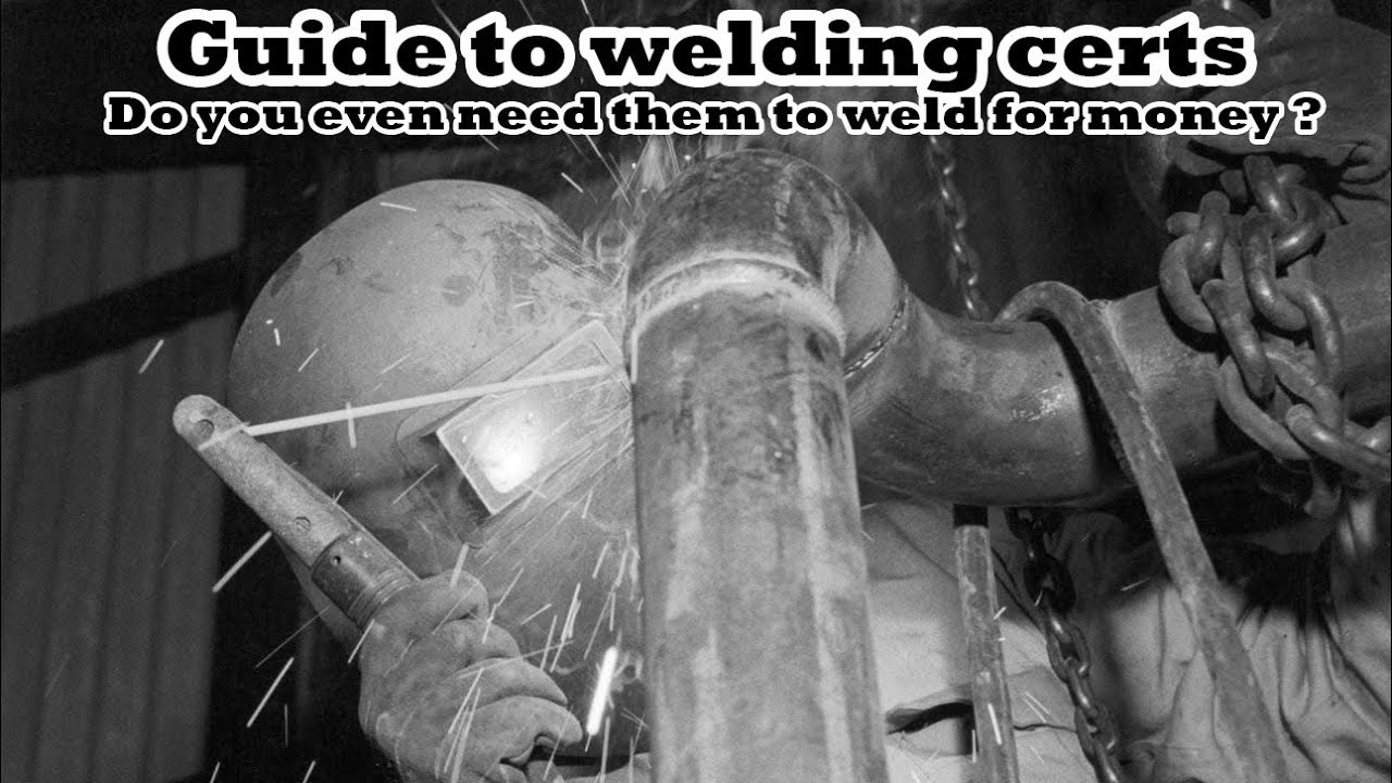 All about welding certifications