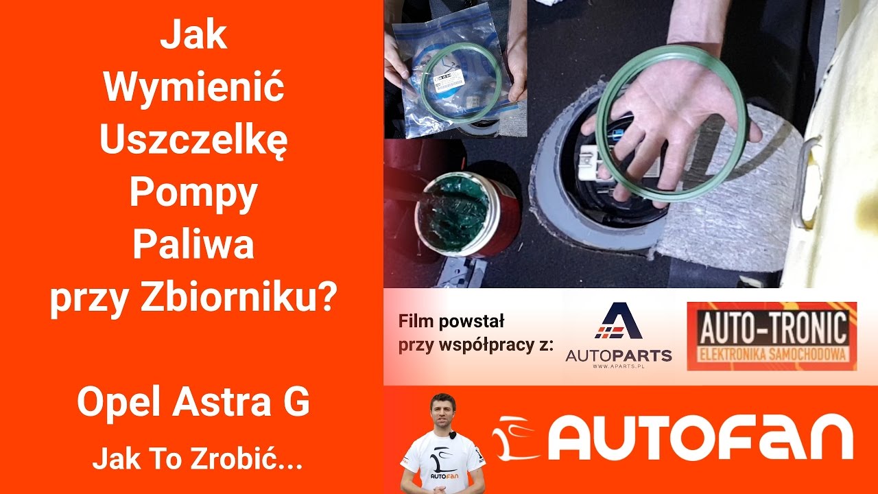 Jak Wymienić Uszczelkę Pompy Paliwa w baku? Opel Astra G II Vauxhall | AUTOFAN