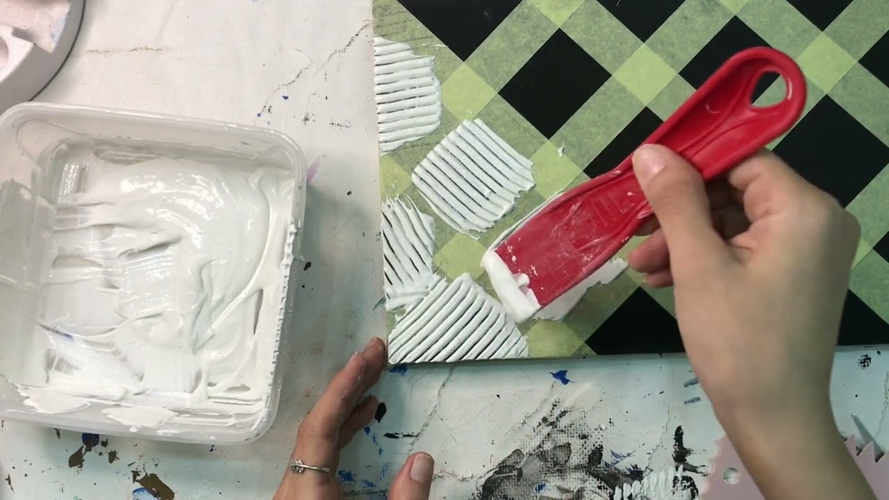 اسهل طرق الرسم بالمعجون 😍