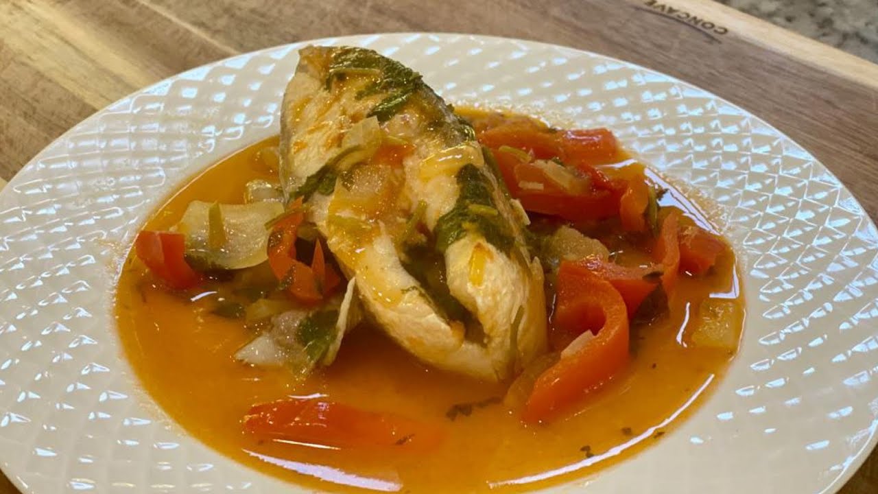 תבשיל דג דניס ברוטב חלב קוקוס ברזילאי חריף 😋 Denise Fish in Spicy Brazilian Coconut Sauce