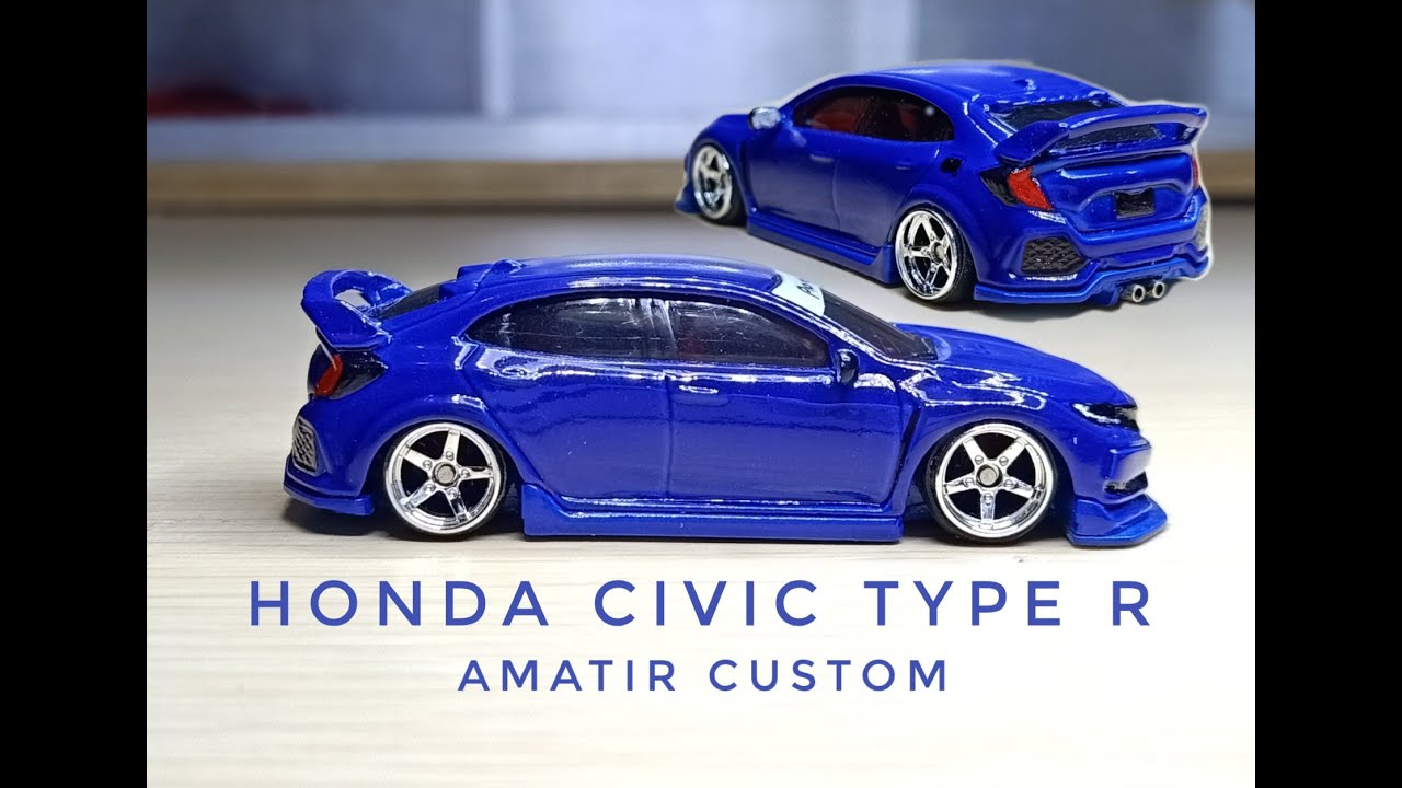 Hotwheels custom honda civic type r
