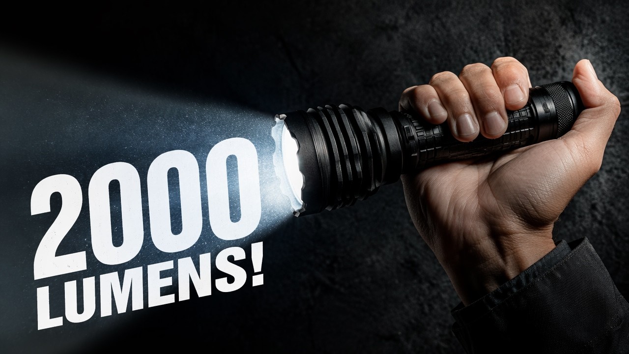 OLIGHT Warrior X 2000 Lumens Tactical Flashlight Review