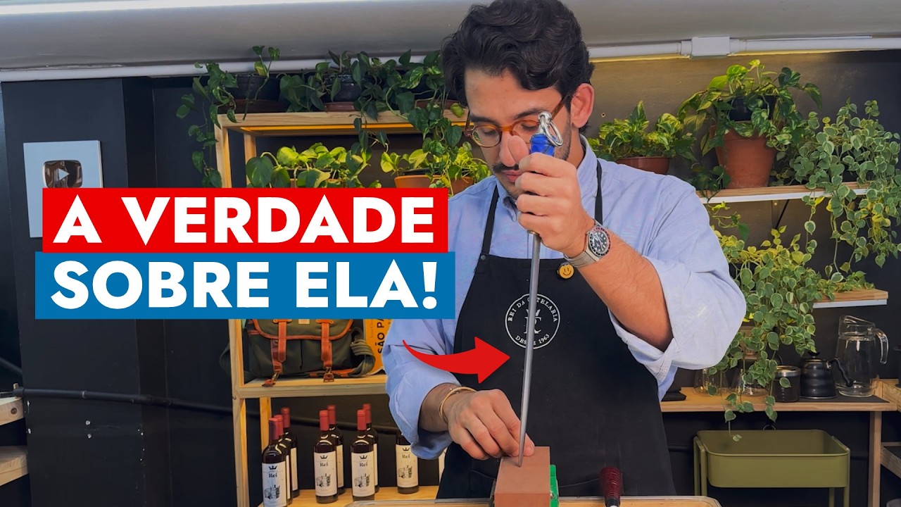 VOCÊ ESTÁ COMETENDO ESSE ERRO AO AFIAR FACAS