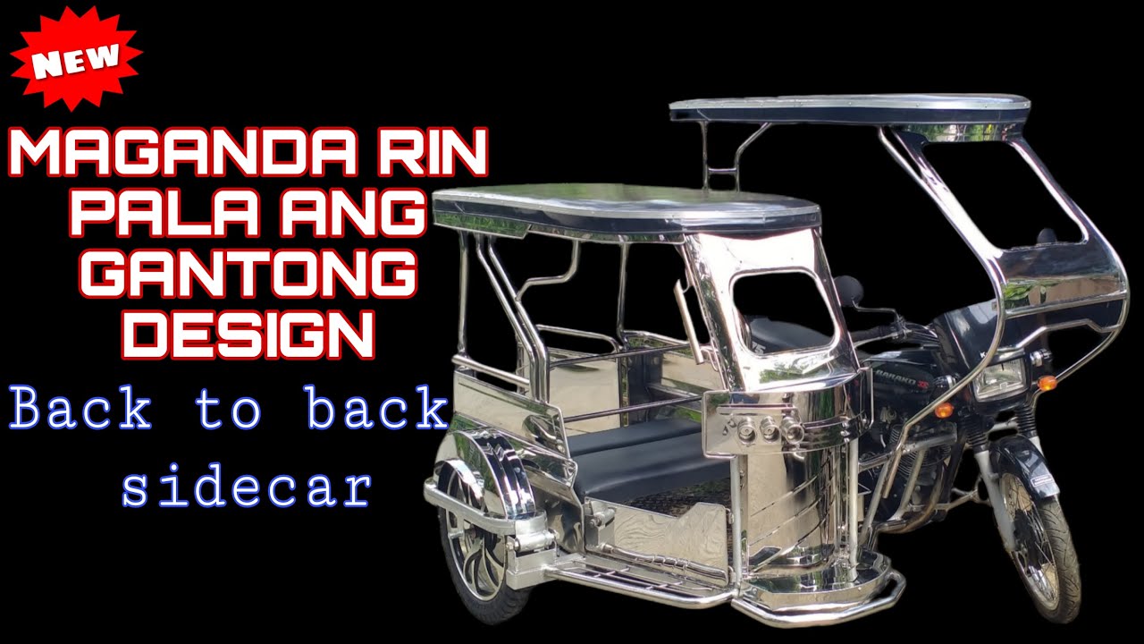 SINUBUKAN KO ANG GANTONG DESIGN NG BACK TO BACK SIDECAR | Life of Bert