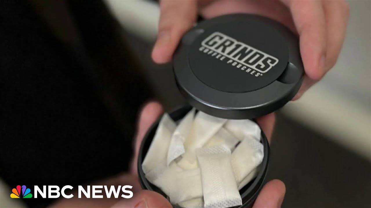 Caffeine pouch use by young people raises new concerns