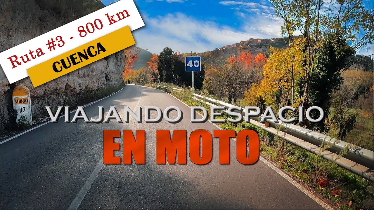 Viajando en moto 125 cc. Ruta #03 - 800 km CUENCA