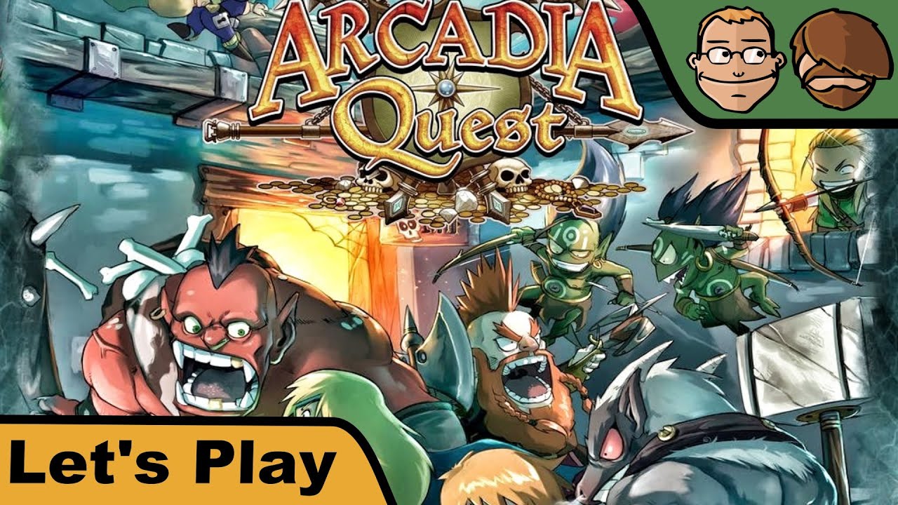 Arcadia Quest - Brettspiel - Let's Play