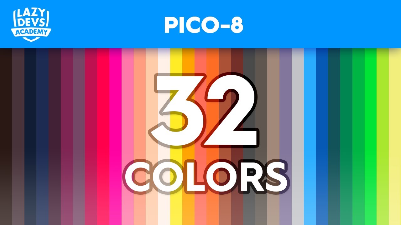 32 Colors at the Same Time! | PICO-8