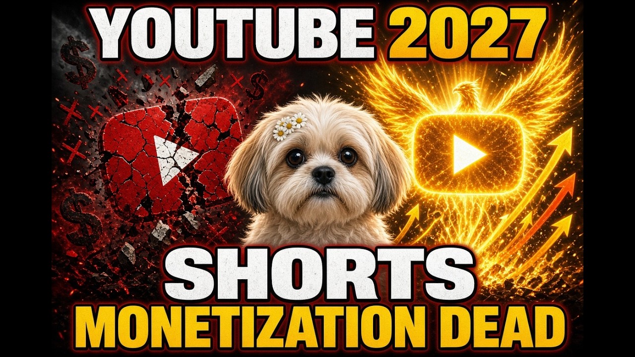 Обновление YouTube 2027 года просто убило мою монетизацию Shorts 😭 Пора переходить на длинные вид...