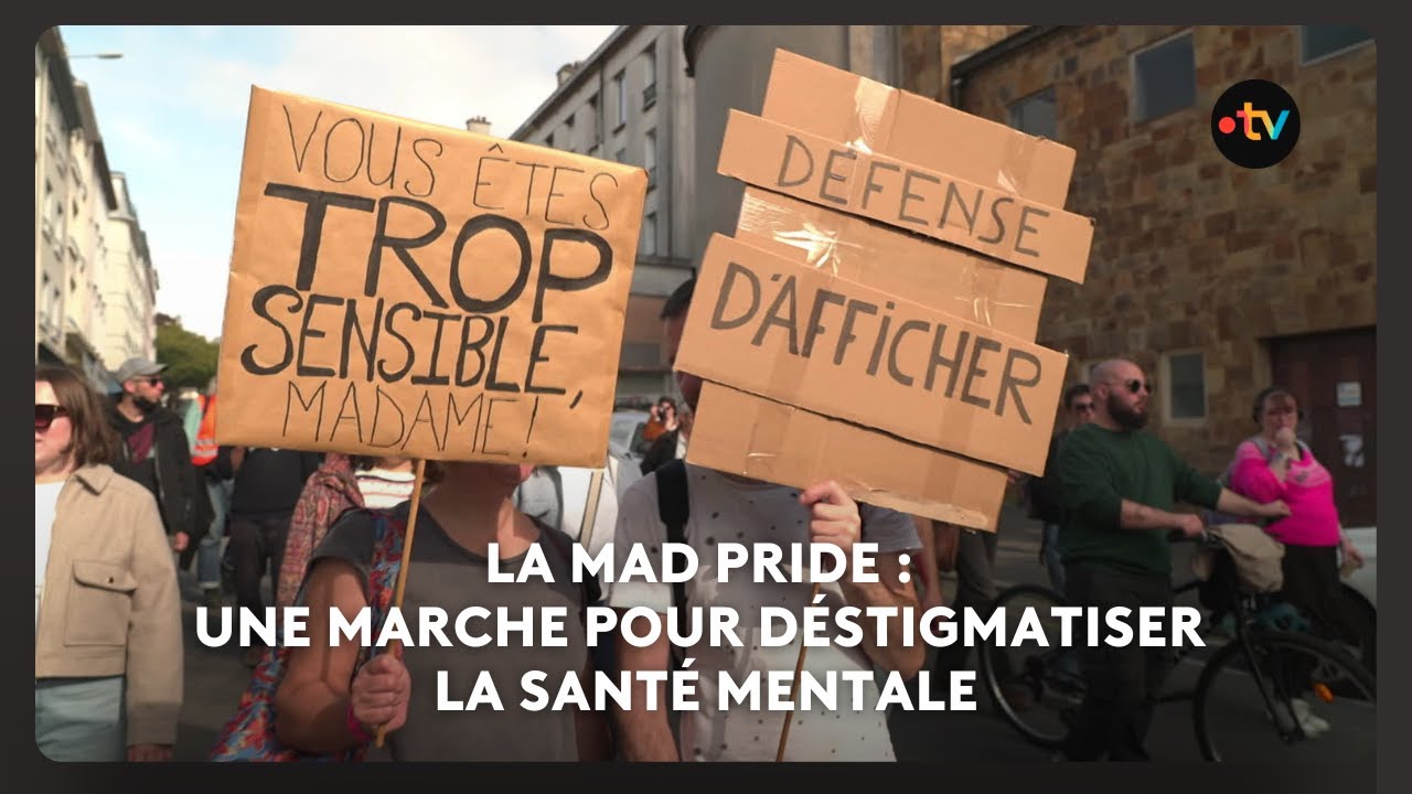 Santé mentale : Des Mad Pride comme marches revendicatives et festives