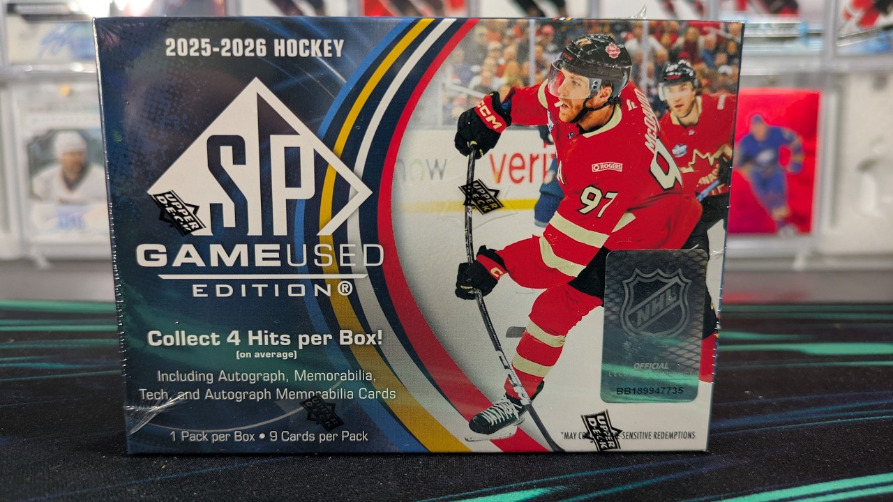 2025-26 SP Game Used Hockey Hobby Review
