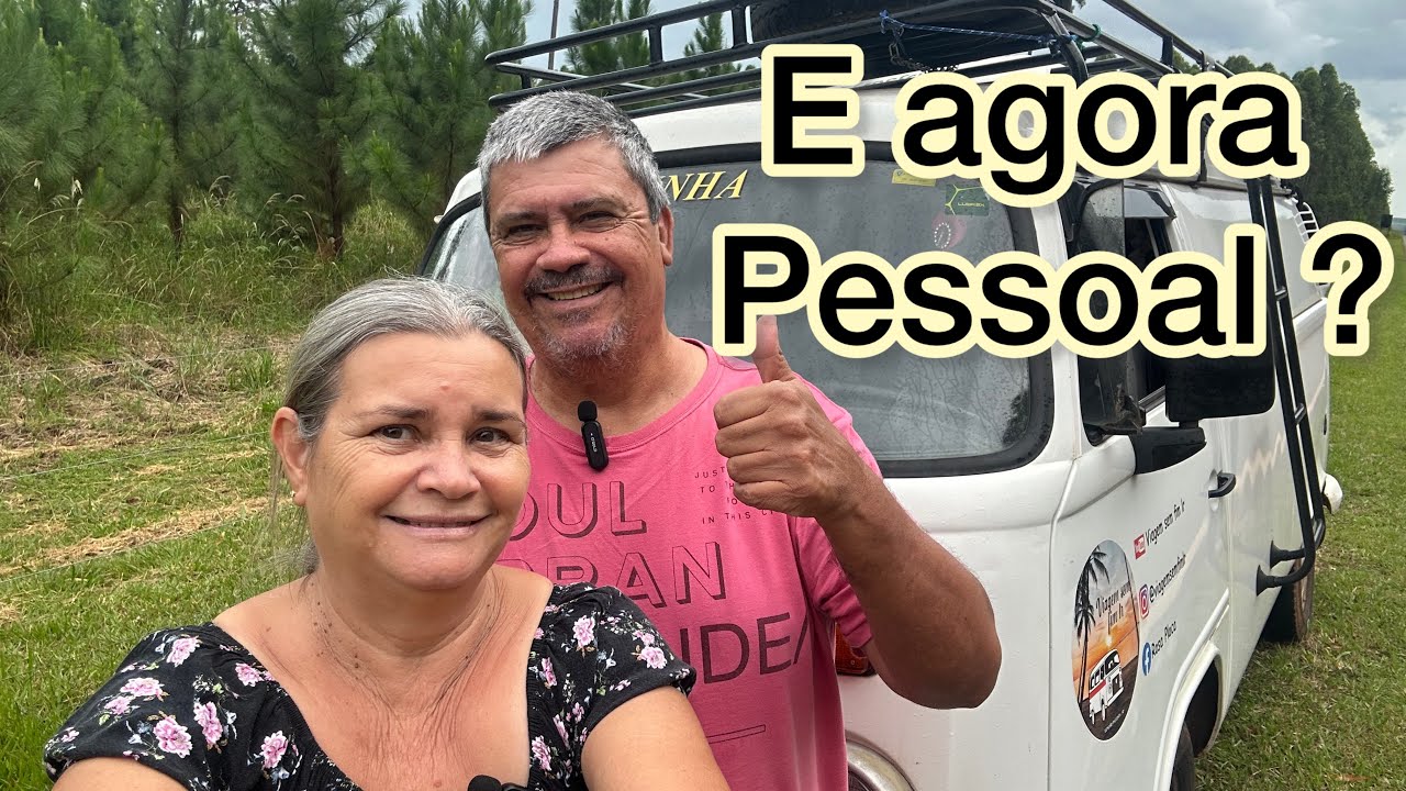 Ficamos Perdidos Na Estrada de Terra .