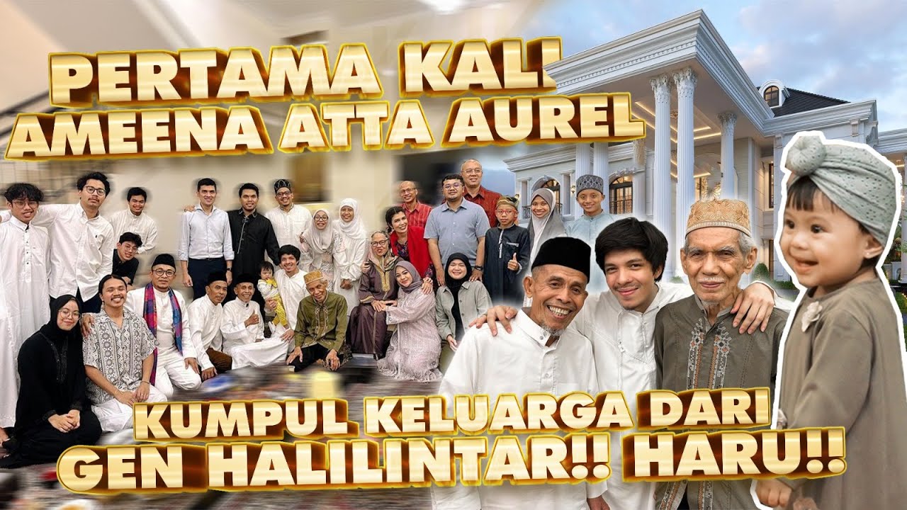 KELUARGA GEN HALILINTAR KUMPUL!! AMEENA ATTA AUREL BUKA PUASA BARENG!!