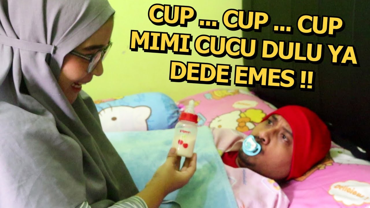 Bapak Jadi Bayi Lagi Buat Bahan Praktek Ibu