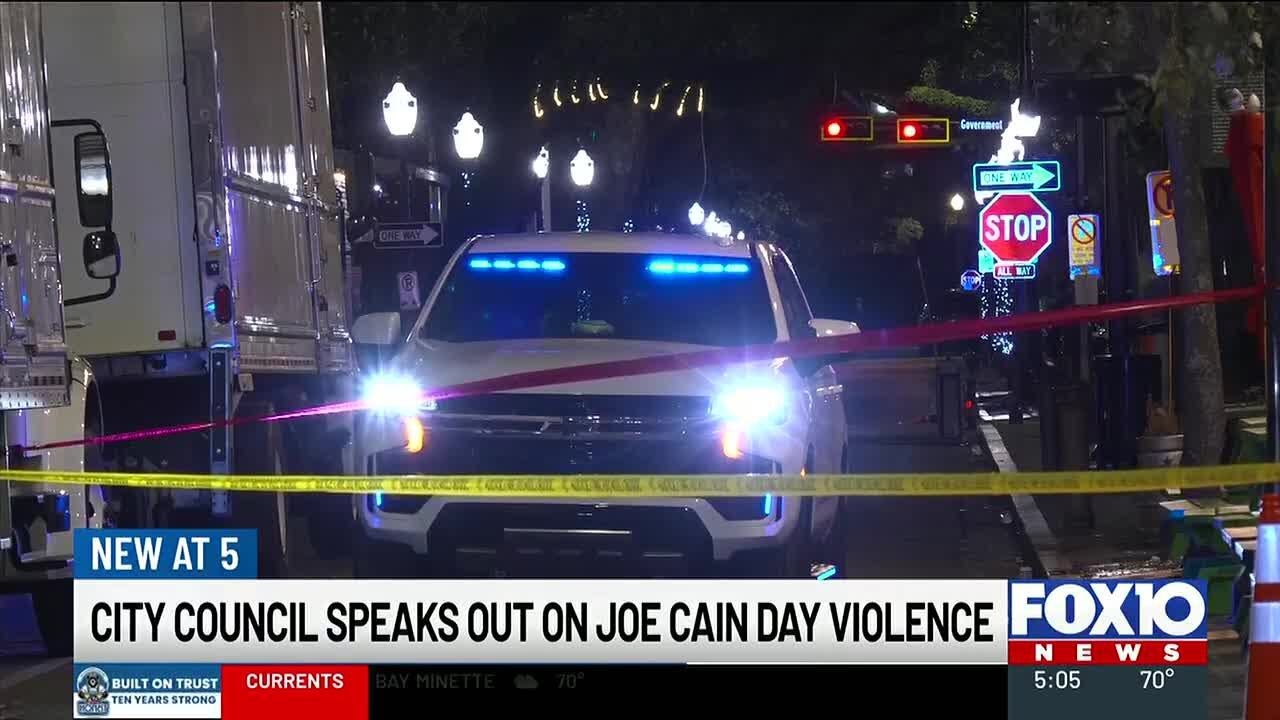 Mobile city council speaks out on Joe Cain Day violence