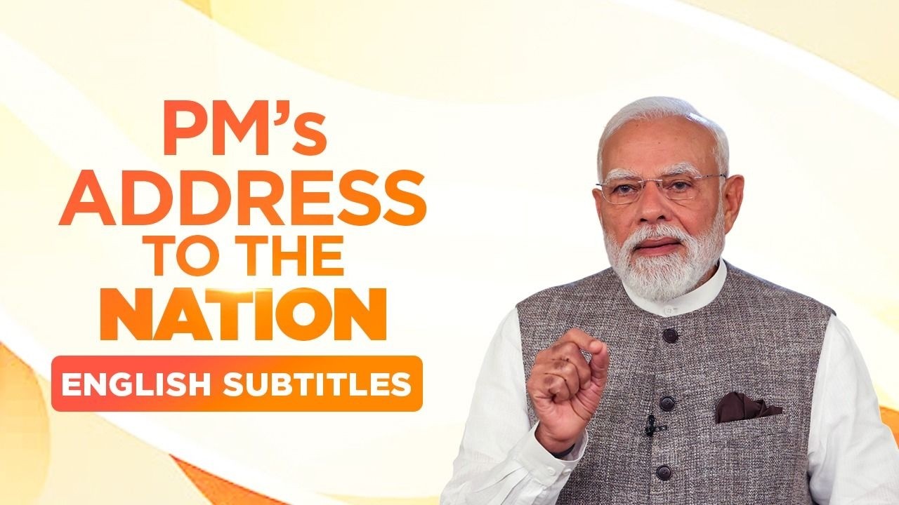 PM Modi&rsquo;s address to the nation | Nari Shakti Vandan Adhiniyam Amendment| Eng Subtitles