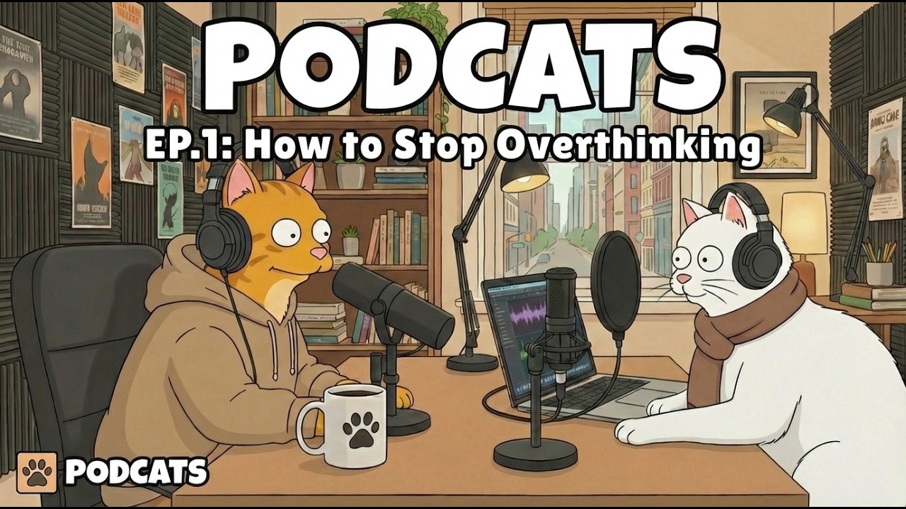 How to Stop Overthinking (The Cat’s Guide to Living in the Now)
