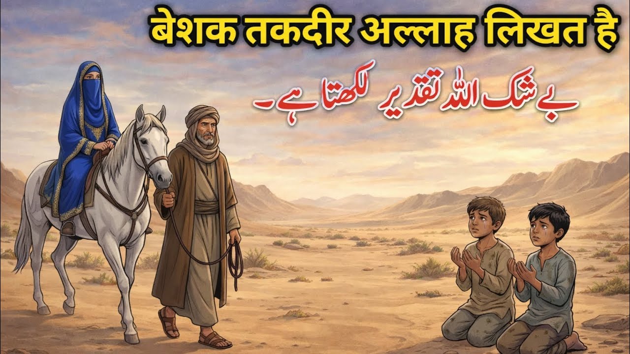 सब्र करने वालों की तक़दीर अल्लाह बदल देता है | Islamic Kahani | बेशक़ तक़दीर अल्लाह लिखता है