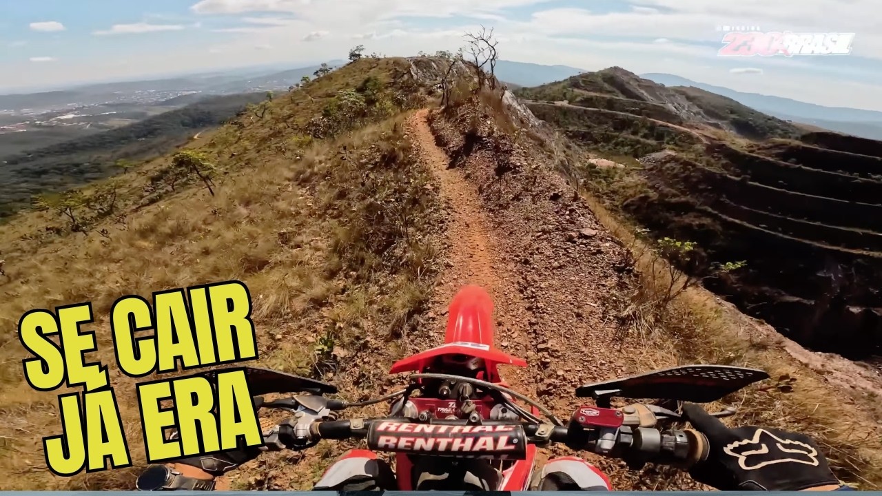 TRILHAO PESADO *acelerando de CRF 250F*