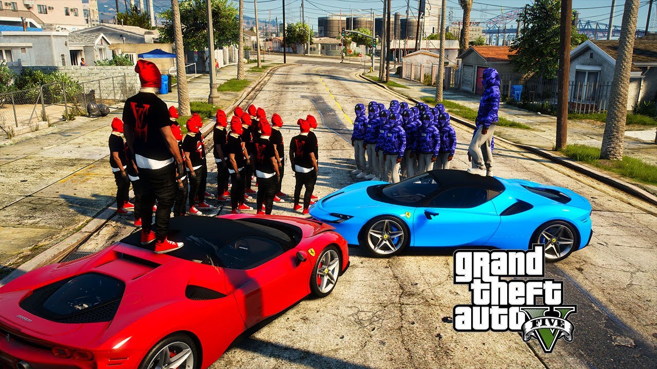 GTA 5 - Bloods Vs Crips