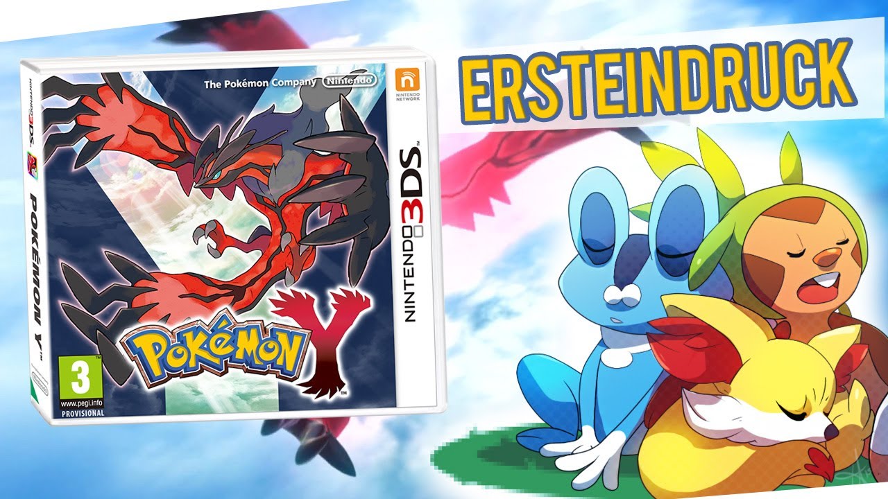Pokemon Y - 45min Gameplay - Ersteindruck nach 6h Spielzeit!
