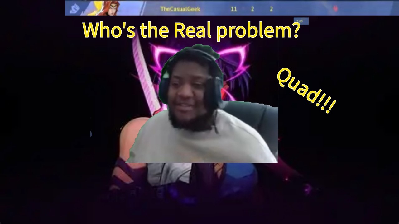 I got BLAMED as psylocke for not DYING... Marvel Rivals