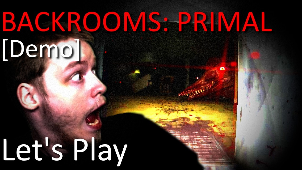 BACKROOMS: PRIMAL [ДЕМО] | Хоррор-игра: Прохождение | ТУТ ЧТО, ДИНОЗАВРЫ?!?!