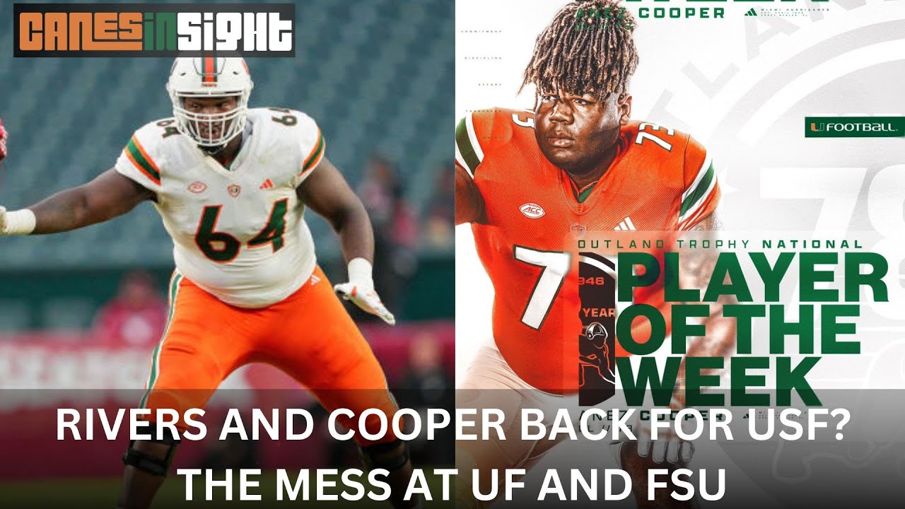 The latest on Anez Cooper and Jalen Rivers | What Is Causing the MESS at UF & FSU?