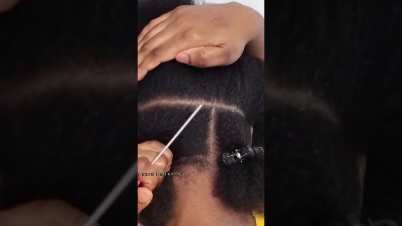 11 Braids! Jumbo box braids parting Tutorial #boxbraids #parting