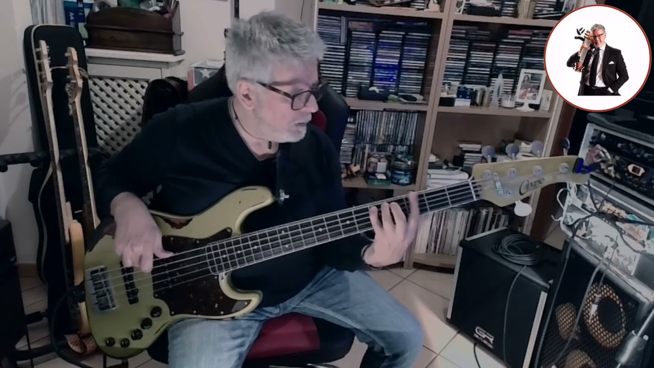 Kayleigh - MARILLION  (personal bass cover) by Rino Conteduca with Capurso spiral vintage relic 5