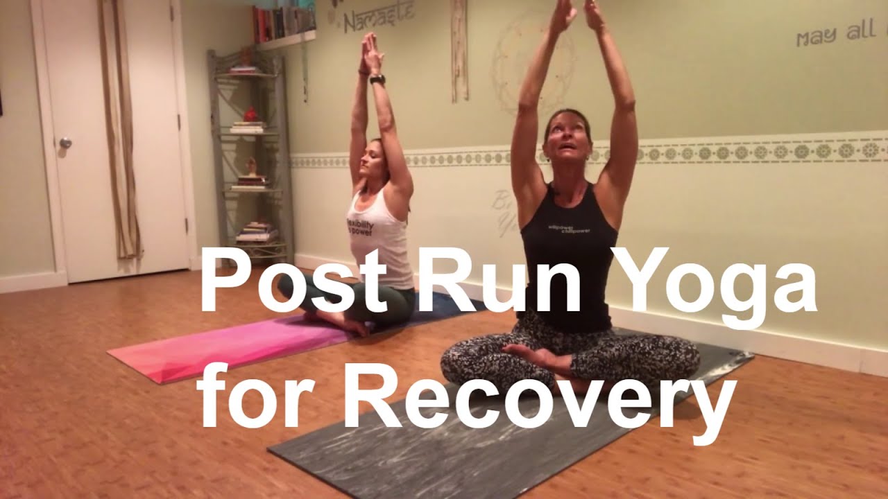 Post long run / post race day yoga recovery