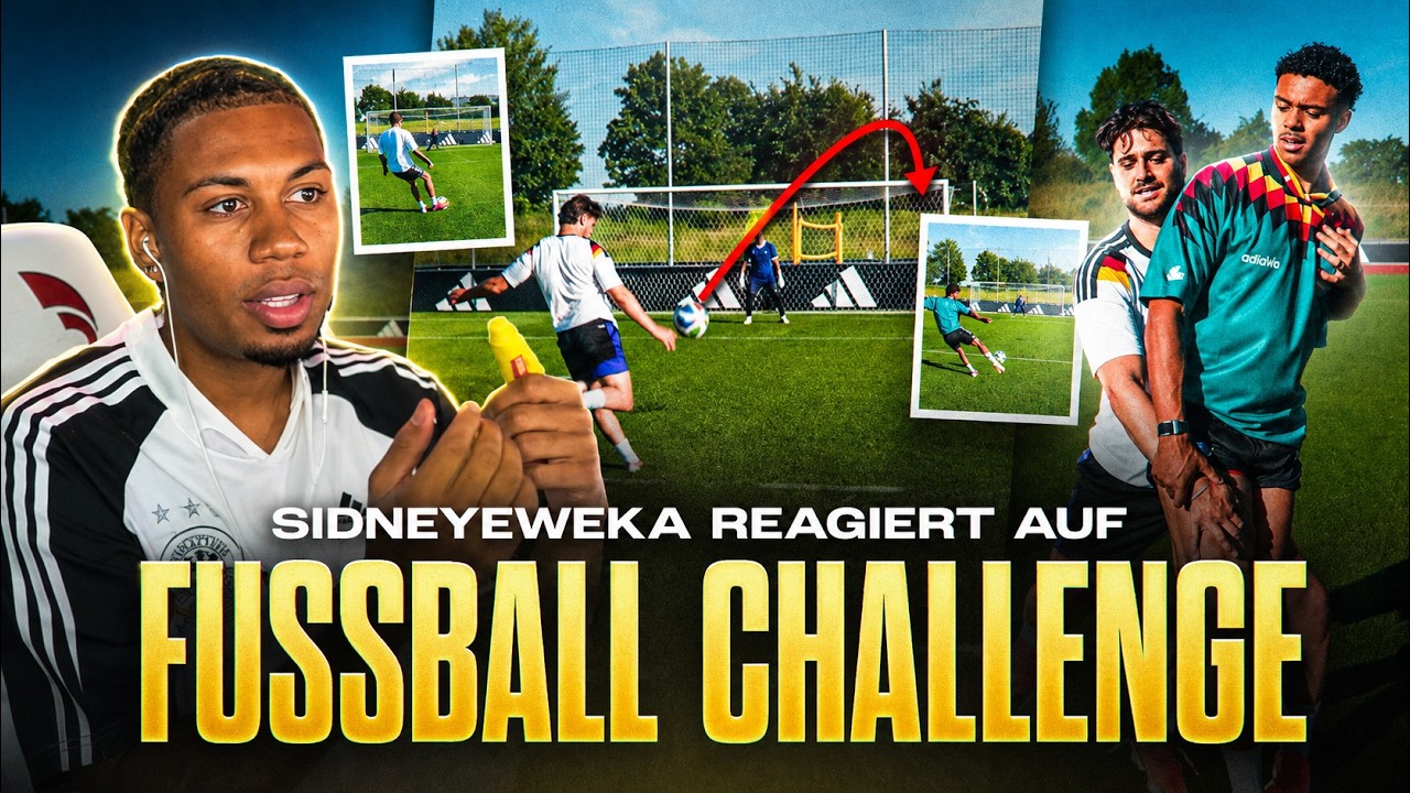 SEIT WANN IST ELI SO GUT😳😂....FUSSBALL CHALLENGE MIT SIDNEY & WILLY!⚽️🏆