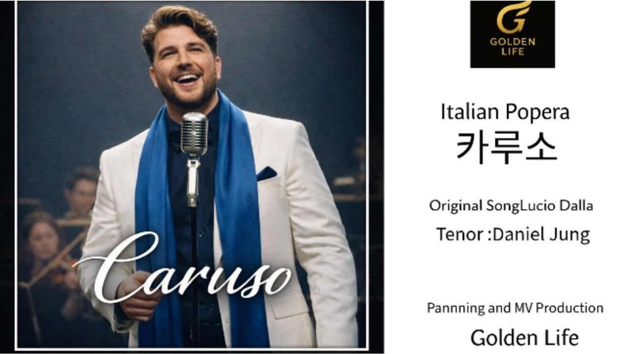 [명곡탐방 ]A Tribute to Legend: Caruso (Lucio Dalla) - Soulful  Cover Tenor Daniel Jung I 카루소