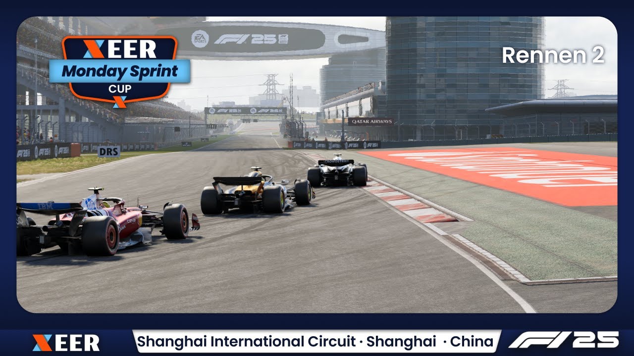 F1 25 - Monday Sprint Cup Seasion 10 - Rennen 2 China | European Elite Racing