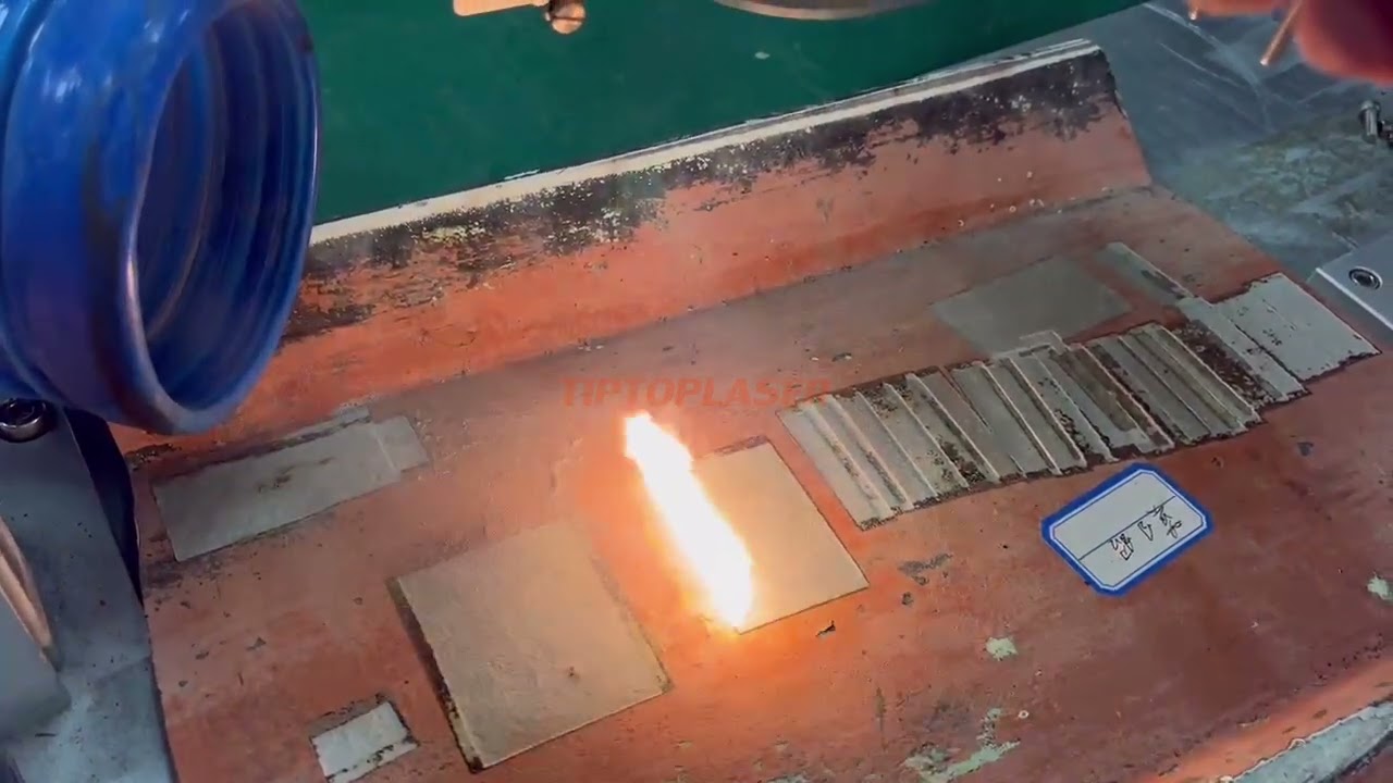 500W Pulse Laser Cleaning Machine -Cleaning Hull 