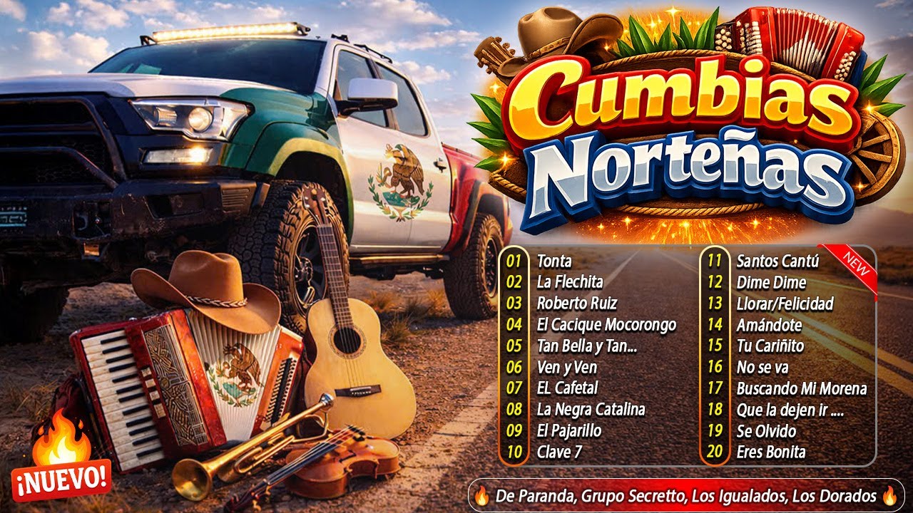 Popurrí Cumbias Norteñas Para Bailar 🎶 Secretto - De Paranda - Los Igualados 🎶 Cumbias Mix 2026