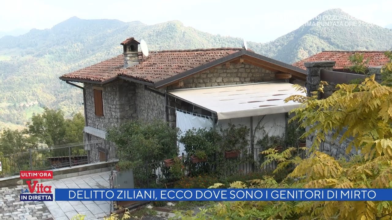 Delitto Ziliani, ecco dove sono i genitori di Mirto - La vita in diretta 25/10/2021