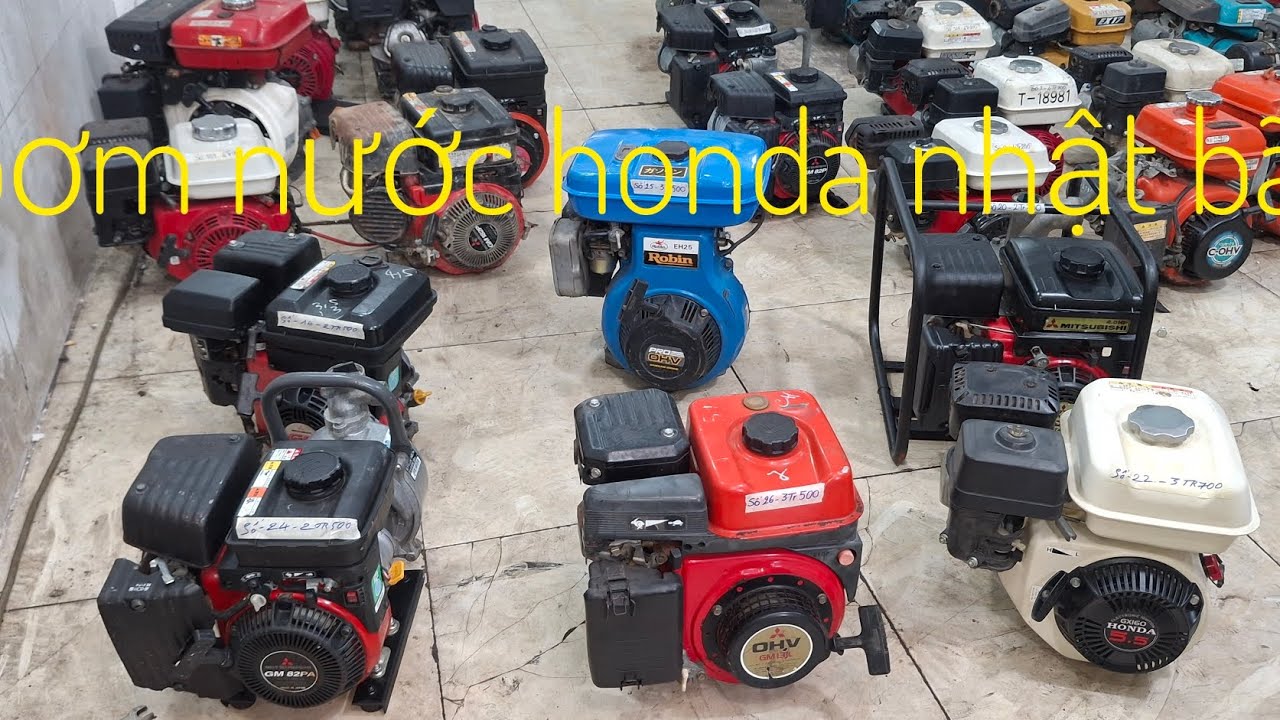 Bơm nước Mitsubishi  bơm nước honda nhật bãi giá rẻ lh 090 6649186 