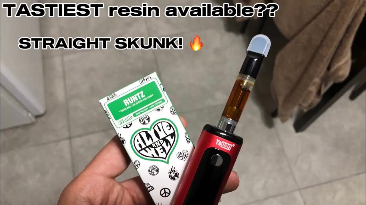 Alive and Well | THCA 1g cartridge runtz Review