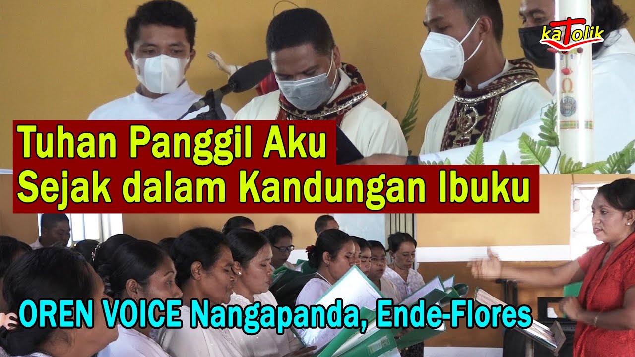 Lagu Ini Teguhkan Panggilan Para Imam👉Koor OREN VOICE Nangapanda di Ende, Flores