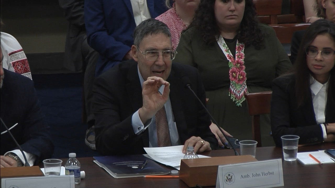 U.S. Ambassador to Ukraine: Russia's War of Conquest is the Greatest Short-Term Danger to U.S.