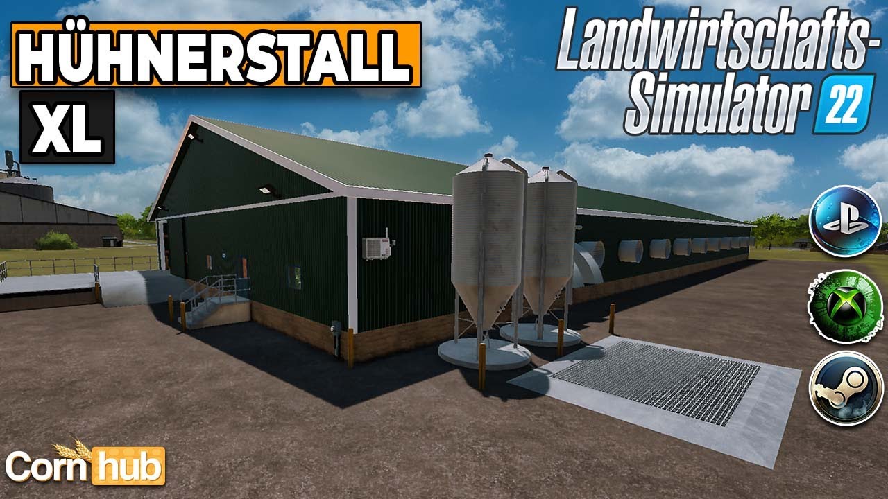 LS22 Mods - Hühnerstall XL - LS22 Modvorstellung