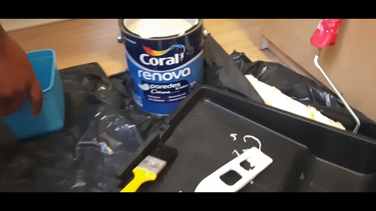 Testando tinta Coral Renova antimofo